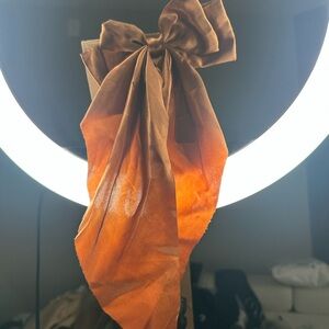 Brown Hair Bow (used)